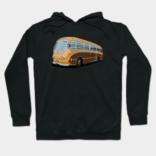 1952 AEC Regal Coach in orange and brown Hoodie